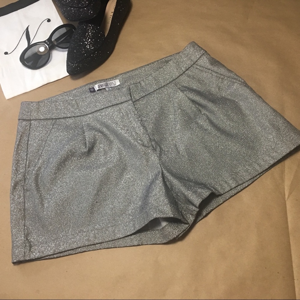 Jennifer Lopez glittery shorts